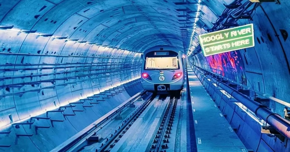 Howrah’s Underwater Metro