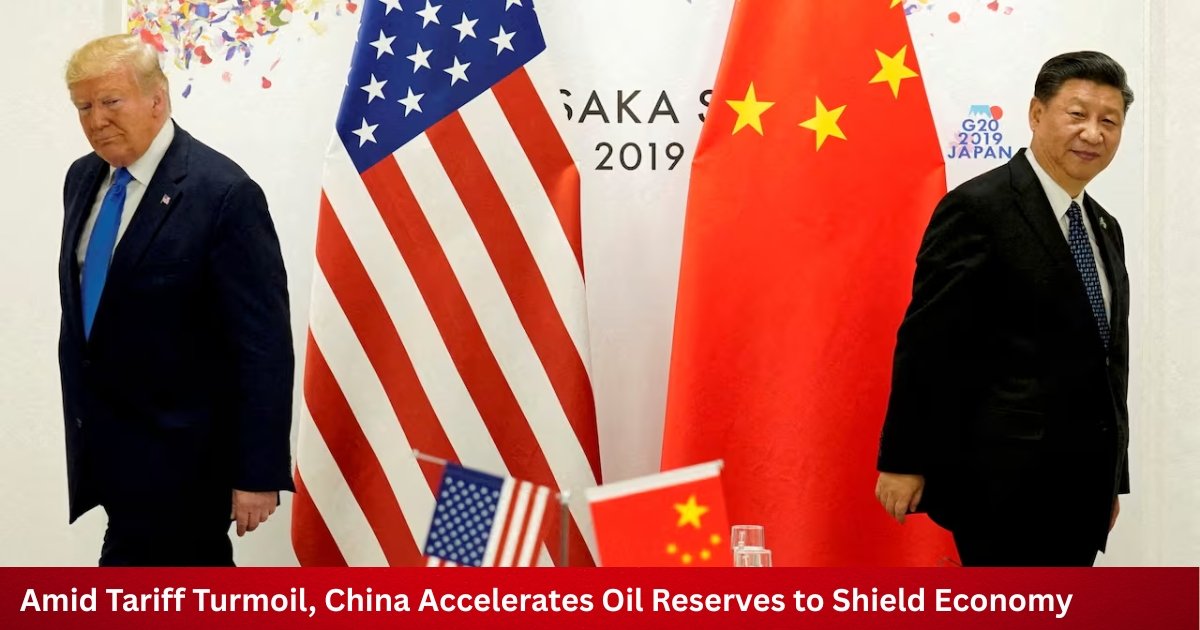 China Stockpiles Oil as Trump Tariffs