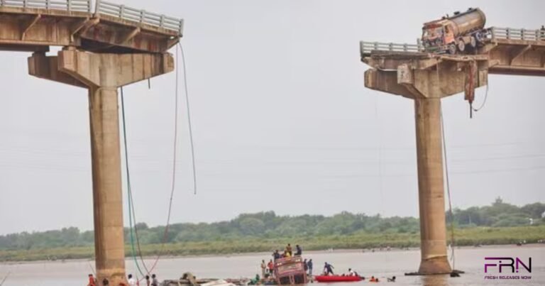 Gujarat Bridge at Vadodara Collapsed Midway